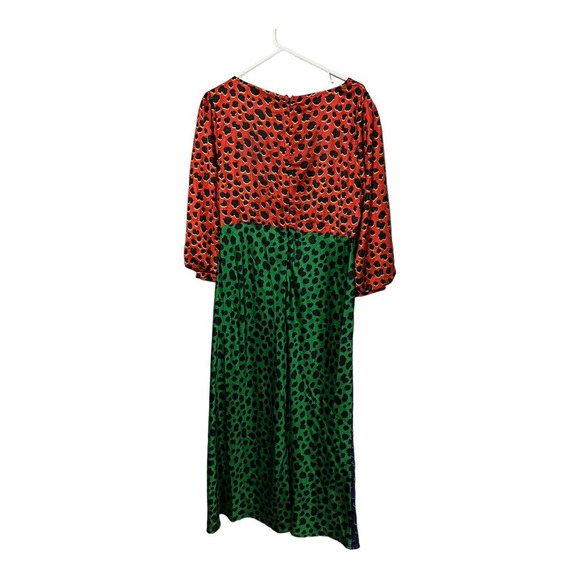 Liquorish Asos satin dress in multi polka dot Size 10 - Picture 2 of 4